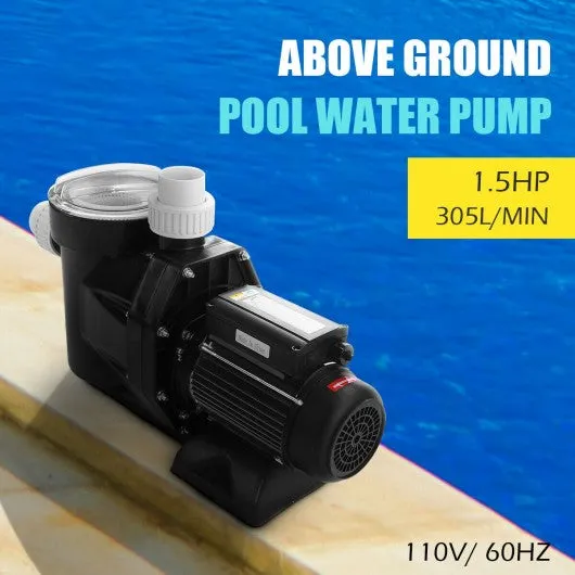 1.5HP Swimming Pool Electric Pump Water Pump SPA DC 5040 GPH 1-1/2" NPT