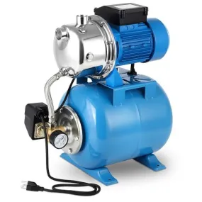 1.6HP Shallow Well Pump with 6 Gallon Pressure Tank 1340GPH Irrigation Jet Pump