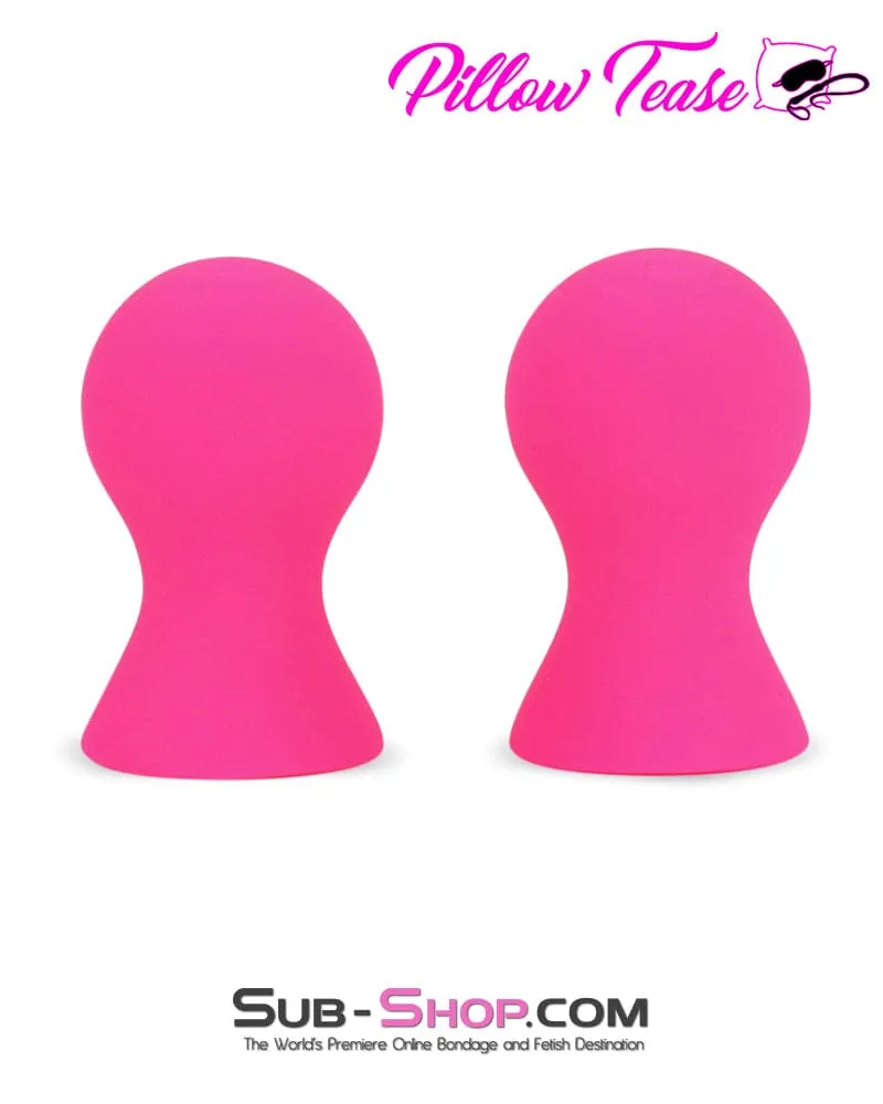 1791M      Pink Silicone Nipple Suckers Set