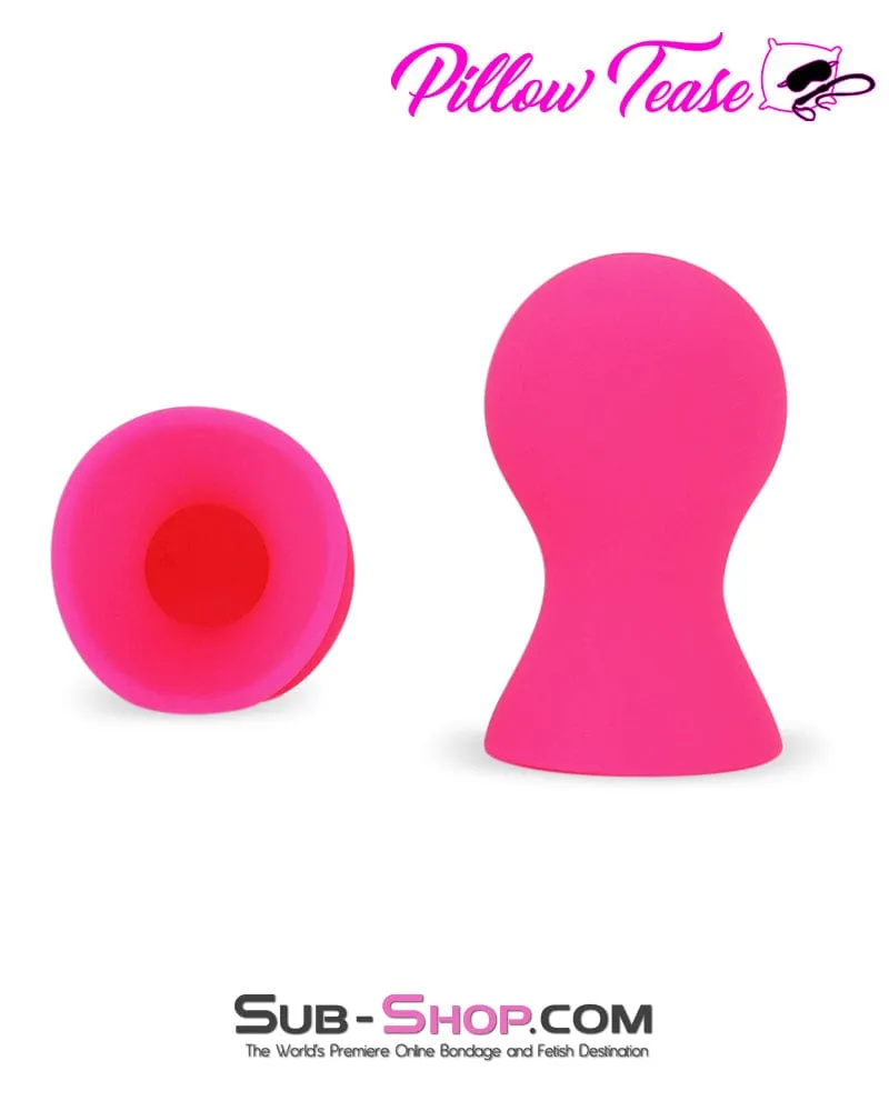 1791M      Pink Silicone Nipple Suckers Set