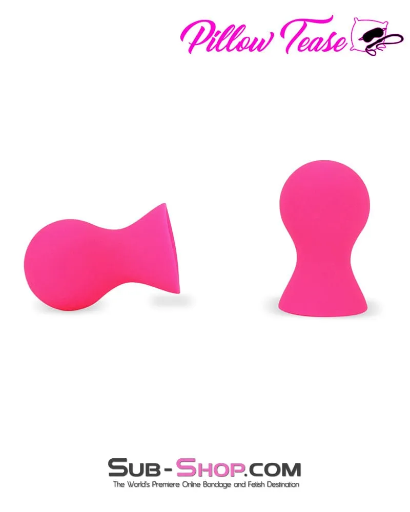 1791M      Pink Silicone Nipple Suckers Set