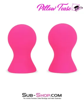 1791M      Pink Silicone Nipple Suckers Set