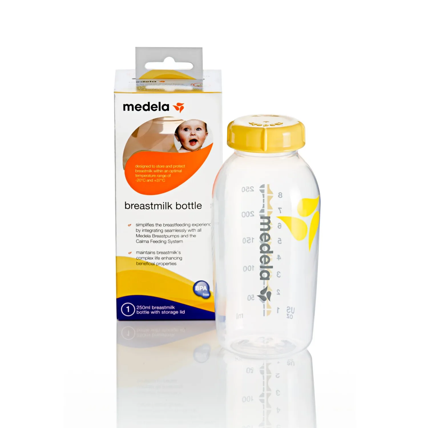 250ml Breastmilk Bottle