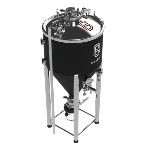 26L BrewBuilt X2 - Jacketed Stainless Steel Conical Unitank Fermenter Kit (7gal)