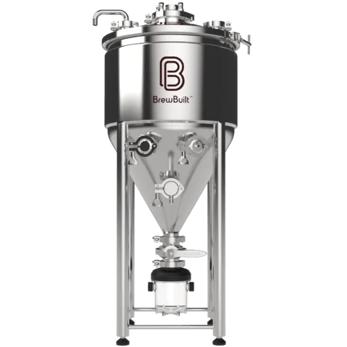 26L BrewBuilt X2 - Jacketed Stainless Steel Conical Unitank Fermenter Kit (7gal)