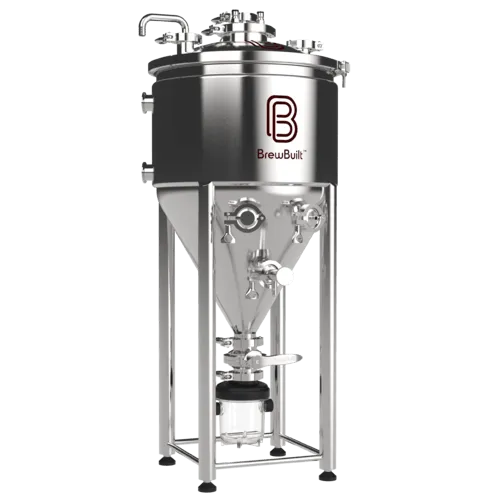 26L BrewBuilt X2 - Jacketed Stainless Steel Conical Unitank Fermenter Kit (7gal)