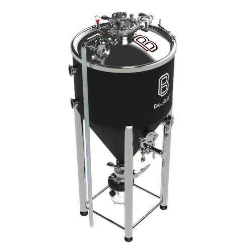 53L BrewBuilt X2 - Jacketed Stainless Steel Conical Unitank Fermenter Kit (14gal)