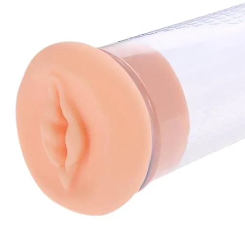 6850M      Penis Vacuum Pump with Bonus Masturbator Sleeve