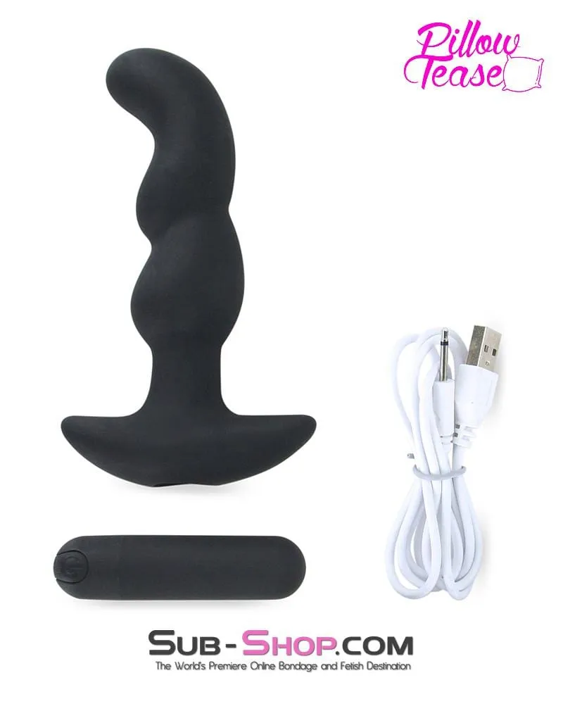 7086E      Twist Waterproof Rechargeable Silicone Prostate Plug - LAST CHANCE - Final Closeout!