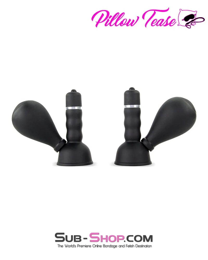 7809M-SIS      Sissy Dare Wireless Vibrating Nipple Suction Cups with Stimulators, Set of 2