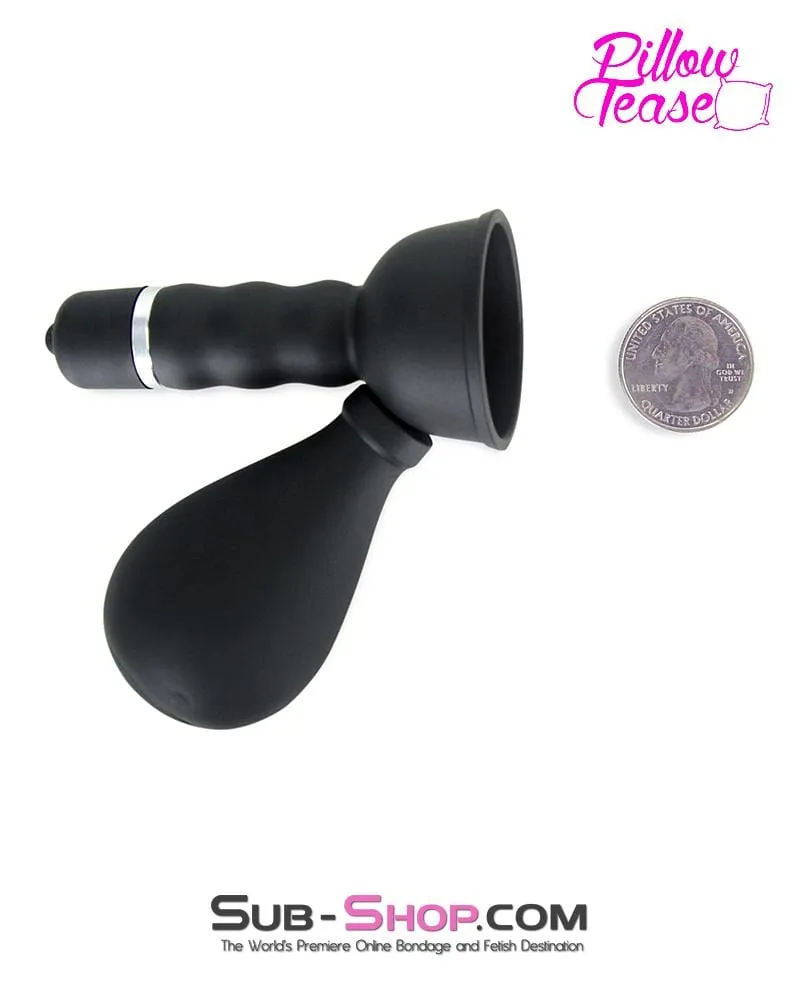 7809M      Wireless Waterproof Vibrating Nipple Suction Cups with Stimulators, Set of 2 - MEGA Deal