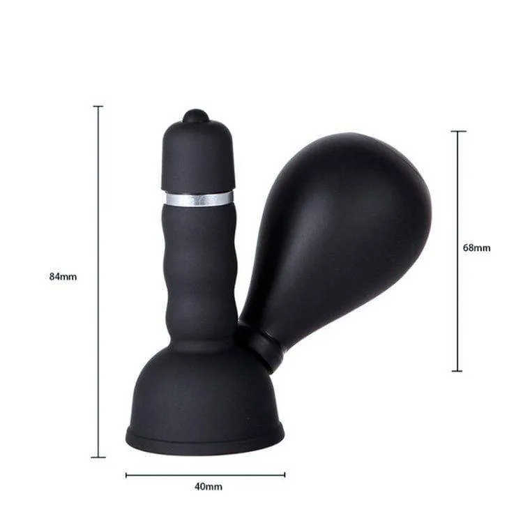 7809M      Wireless Waterproof Vibrating Nipple Suction Cups with Stimulators, Set of 2 - MEGA Deal