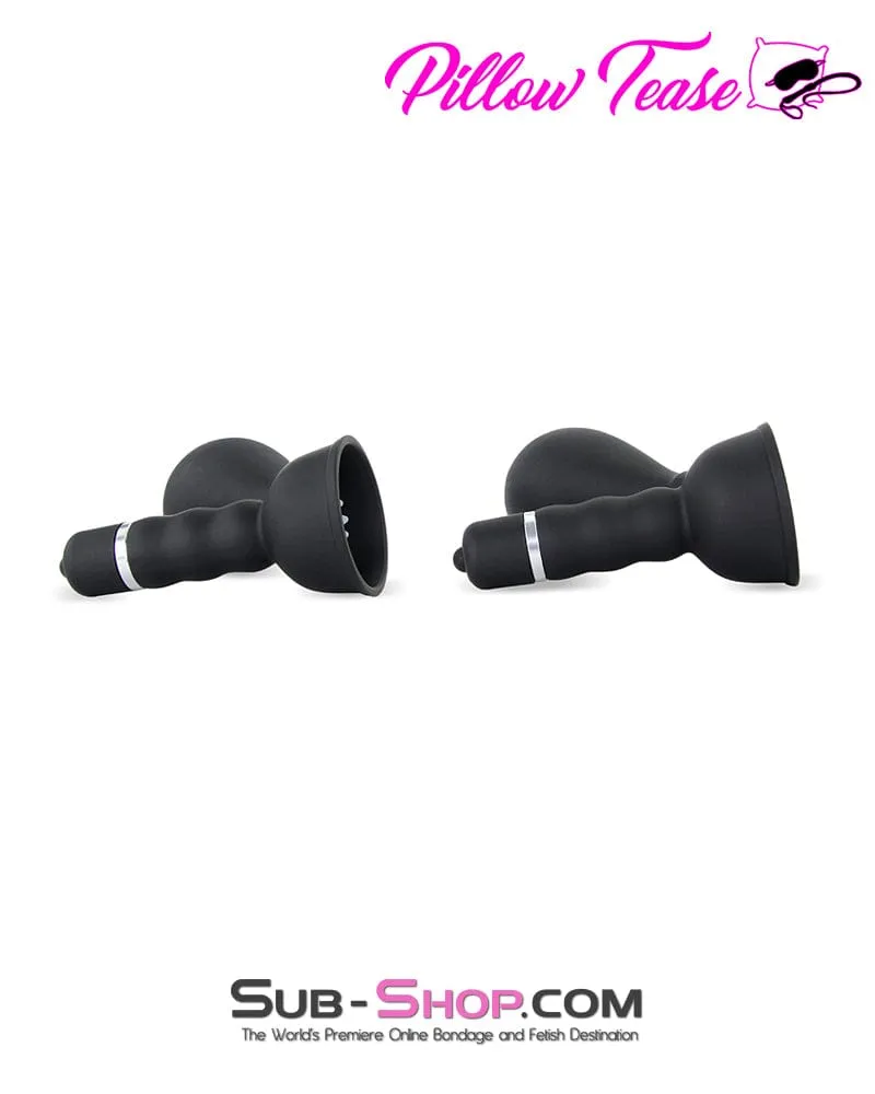 7809M      Wireless Waterproof Vibrating Nipple Suction Cups with Stimulators, Set of 2 - MEGA Deal