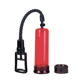 8-inch Seven Creations Red Ultra Soft Penis Pump for Him