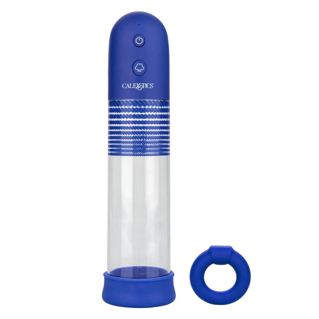 Admiral Rechargeable Rock Hard Automatic Penis Pump Kit Blue