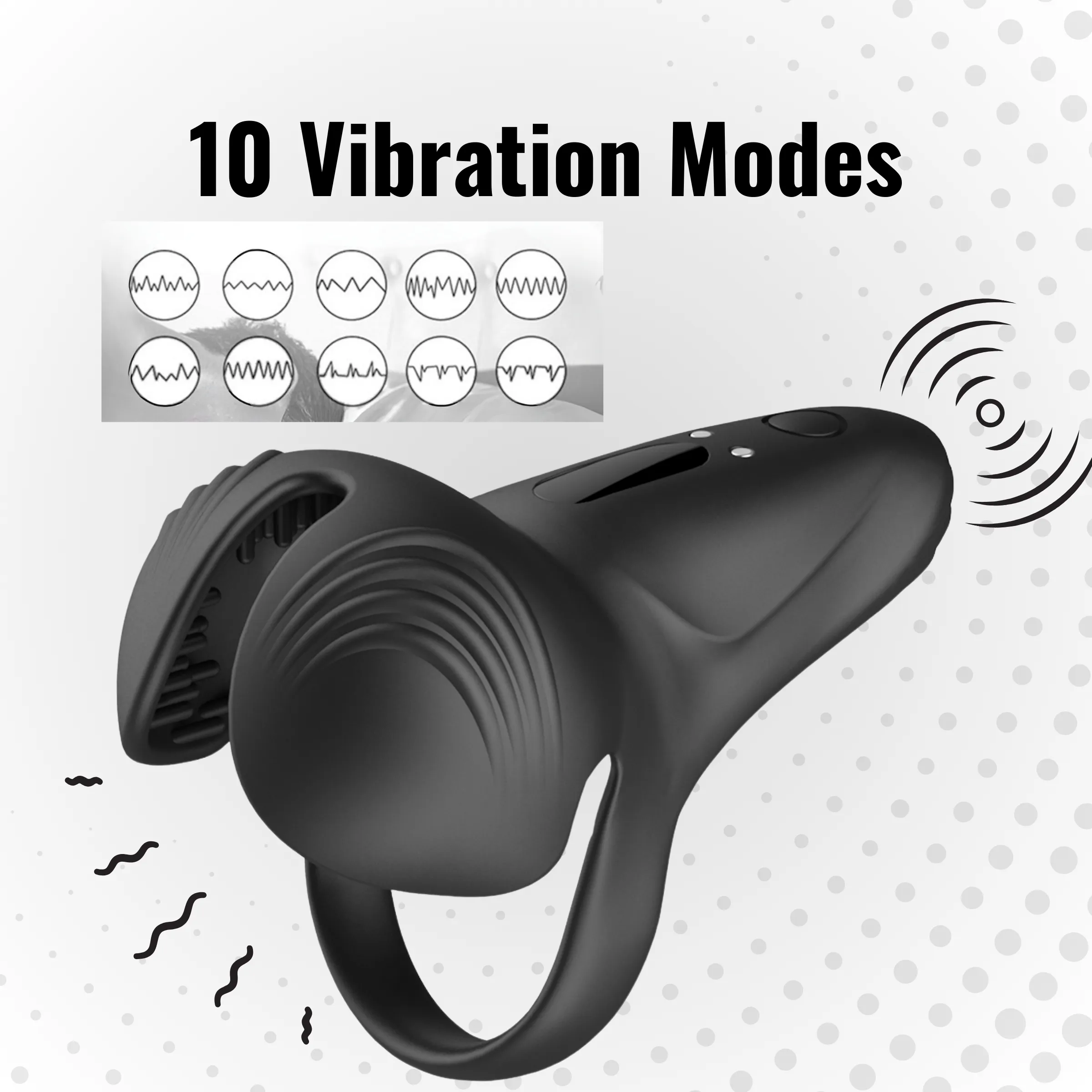 AdultLuxe Ballsy Vibrator with Remote Control