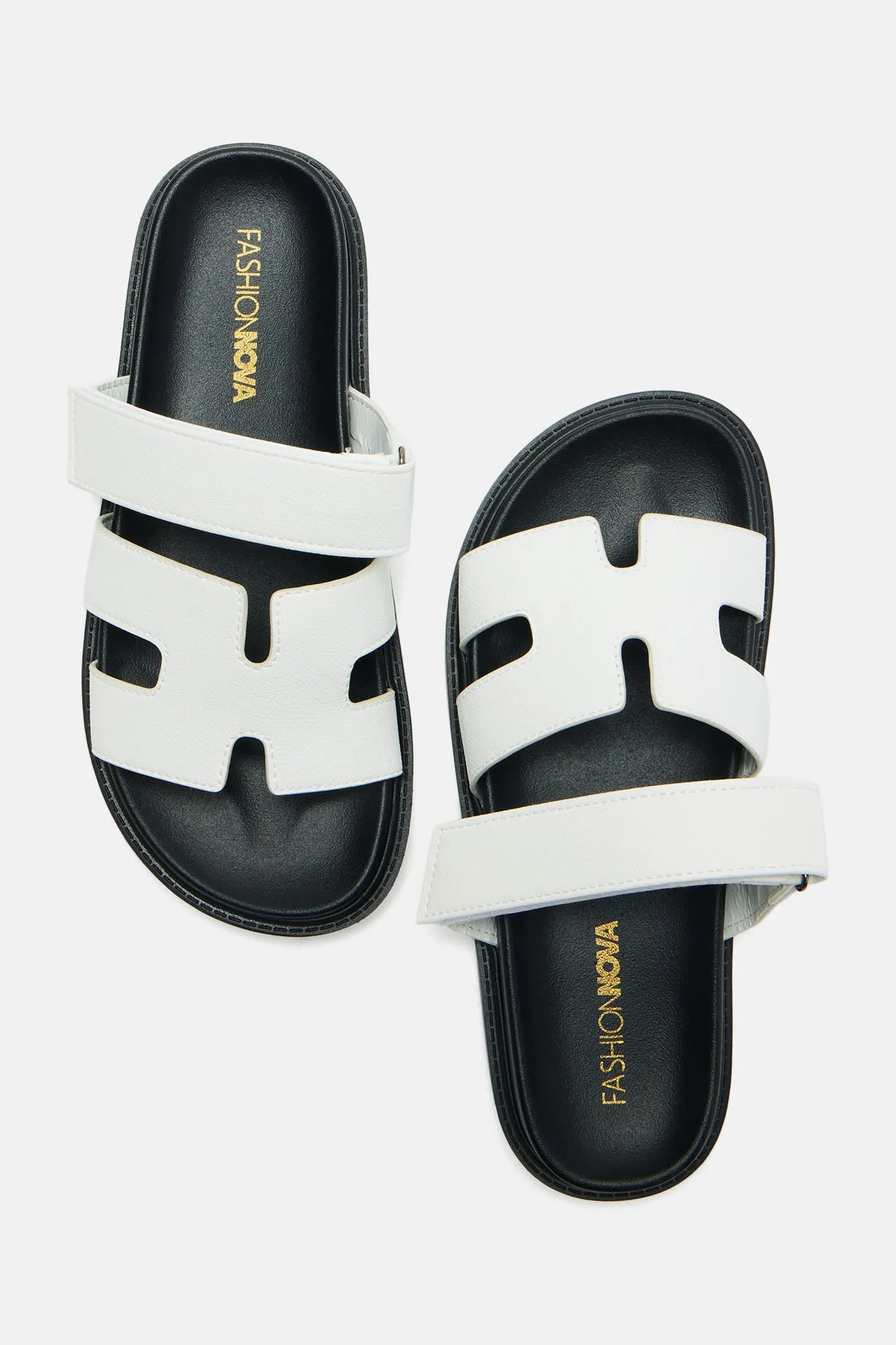 Agnes Flat Sandals - White