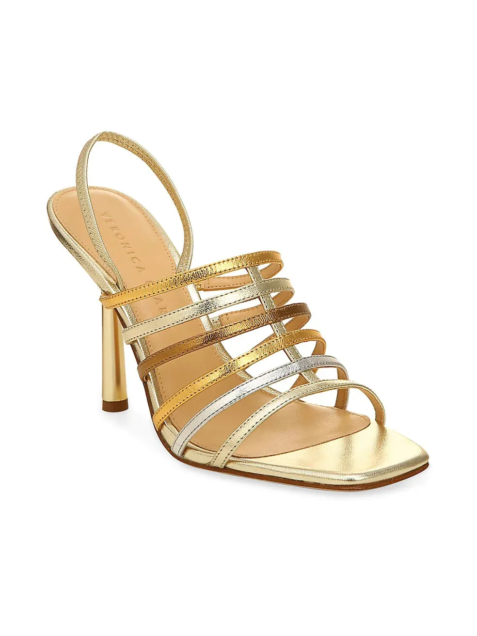 Aldridge Slingback Sandal - Gold Metallic Platino