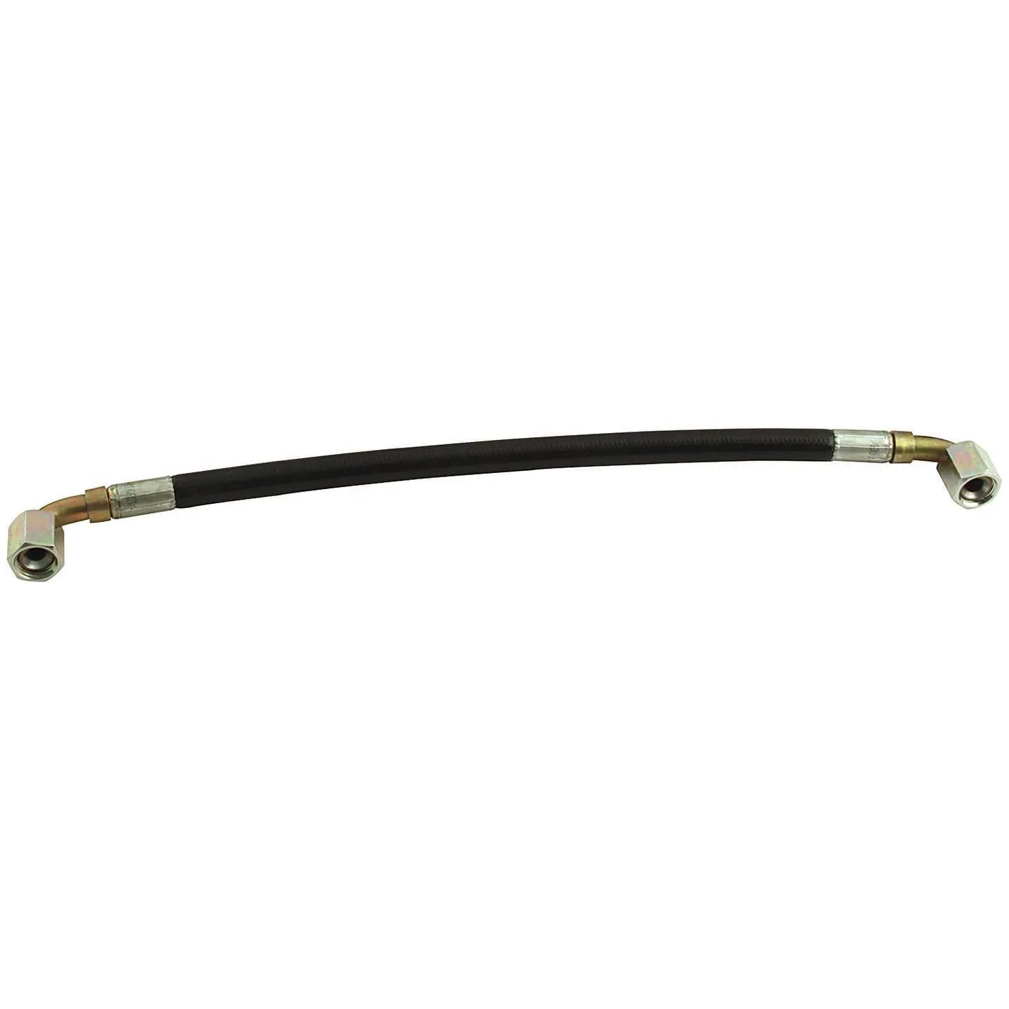 Allstar Performance 13.5" Sprint Power Steering Line, Steel Ends