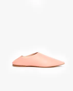 Amina Nappa Flat in Pink