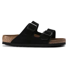 Arizona Regular Width Soft Footbed Black Suede