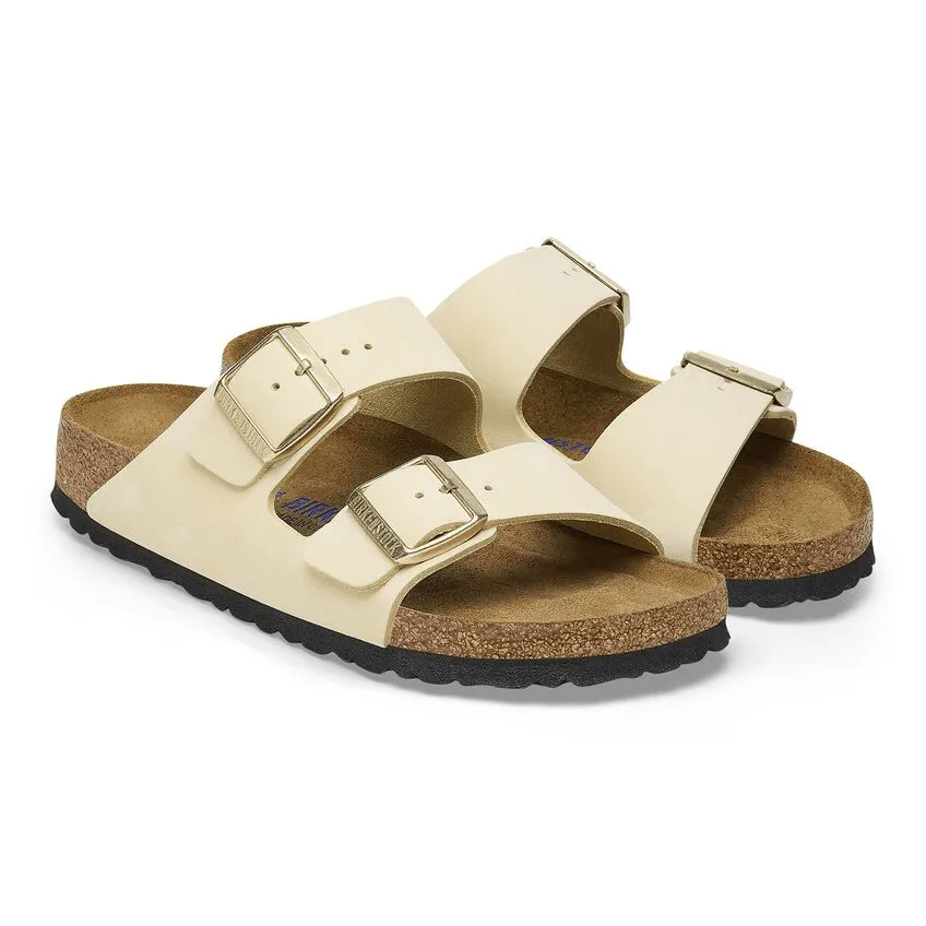 Arizona | Soft Footbed | Nubuck | Ecru