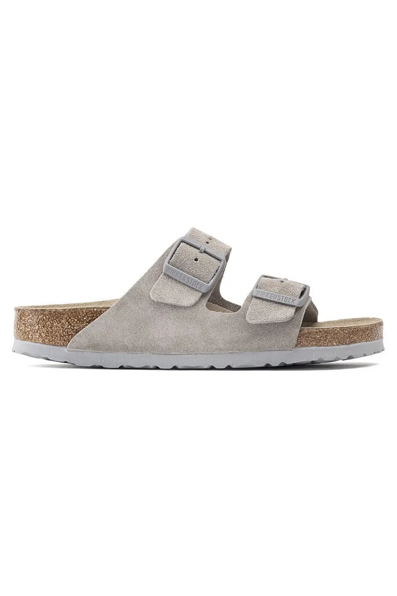 Arizona Soft Footbed | Stone Coin Suede