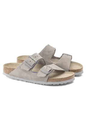 Arizona Soft Footbed | Stone Coin Suede