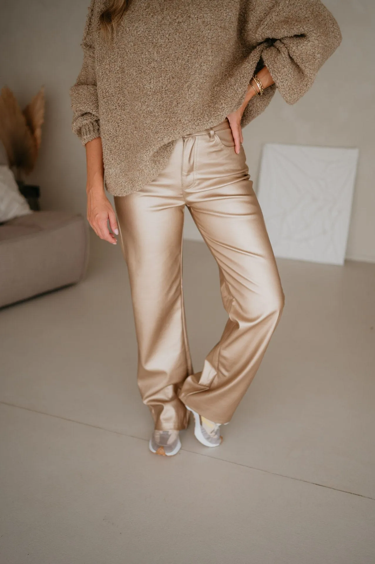 Bandire trousers I Gold