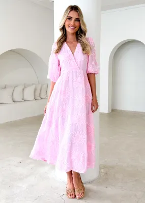 Bayside Midi Dress - Pink