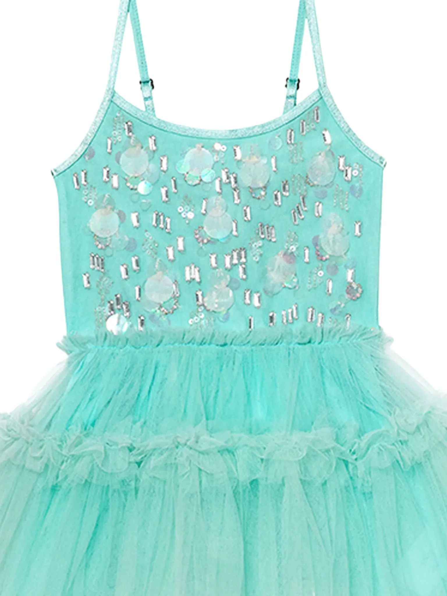 Bébé Mixed Media Tutu Dress