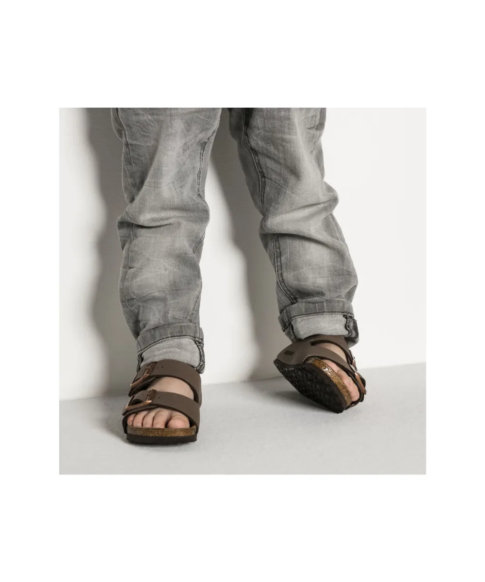 BIRKENSTOCK ARIZONA KIDS NARROW FIT IN MOCHA