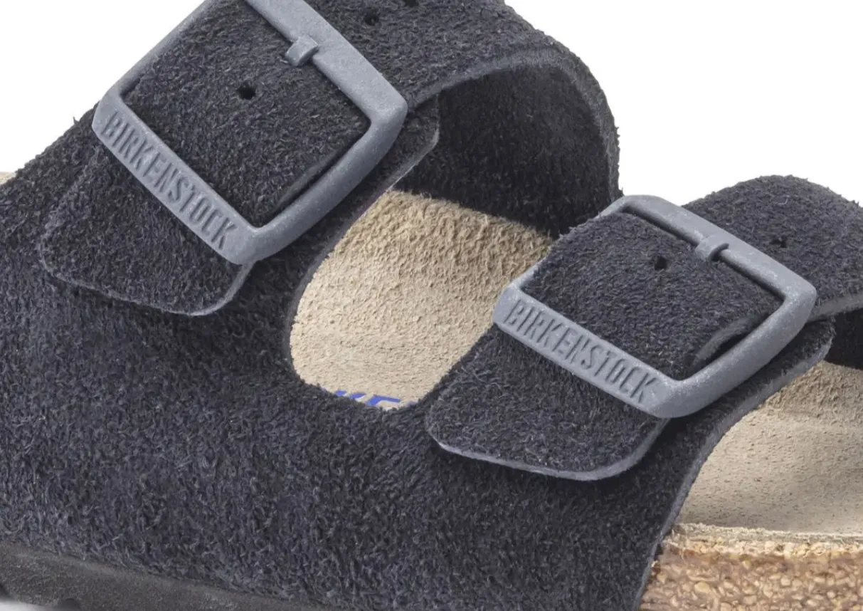 Birkenstock Arizona Midnight Suede SFB Regular