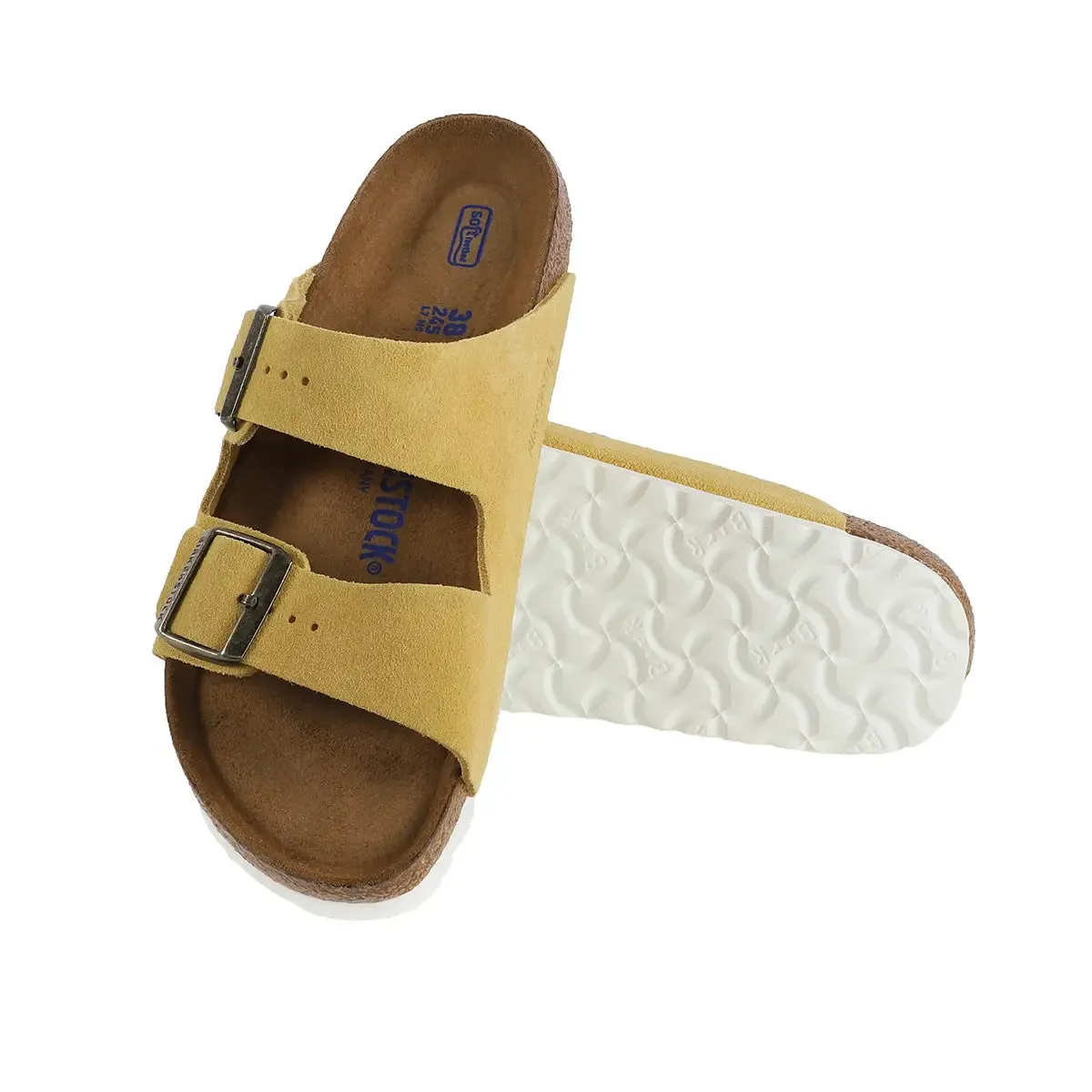 Birkenstock Arizona Soft Footbed Suede Leather Sandals