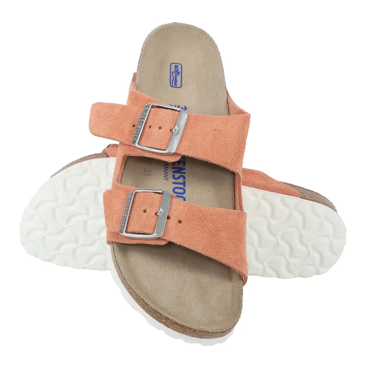 Birkenstock Arizona Soft Footbed Suede Leather Sandals