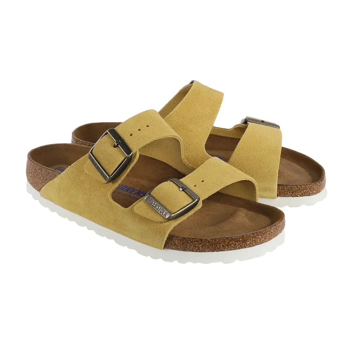 Birkenstock Arizona Soft Footbed Suede Leather Sandals