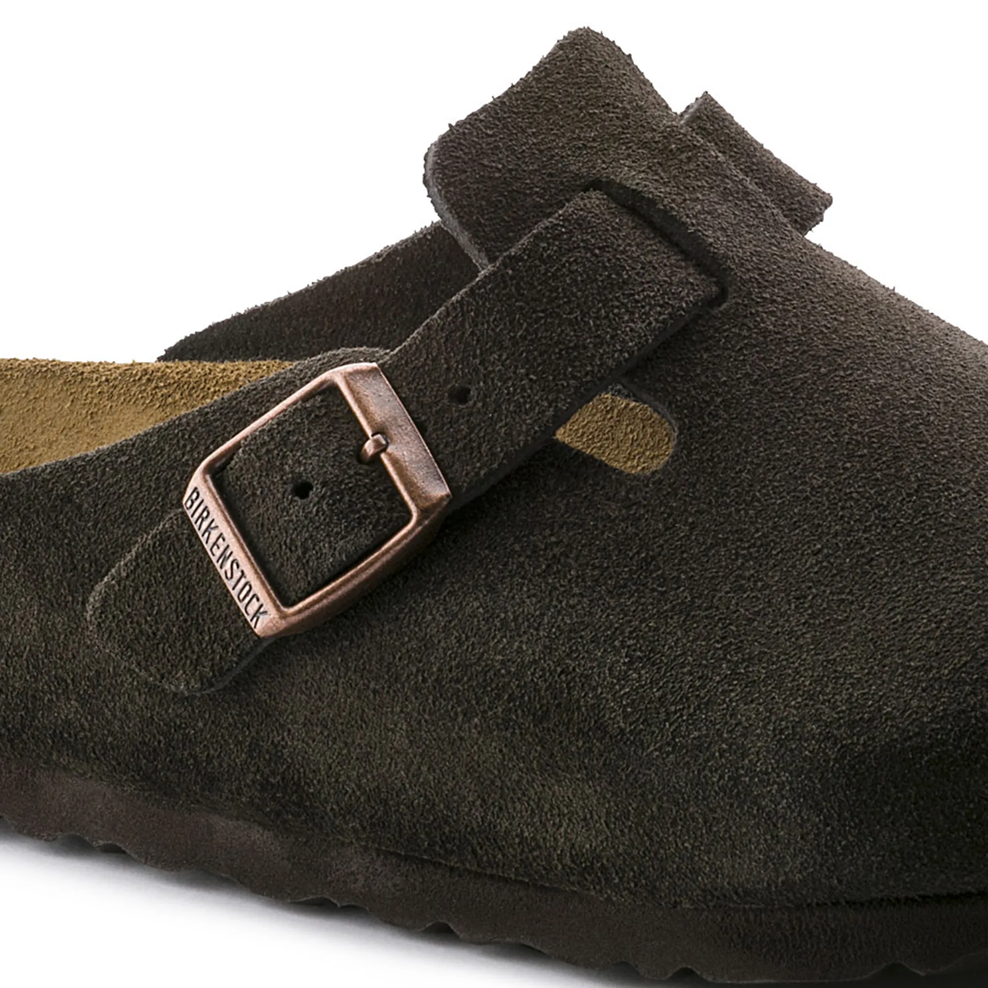 Birkenstock Boston Soft Footbed Suede Clogs Narrow Fit