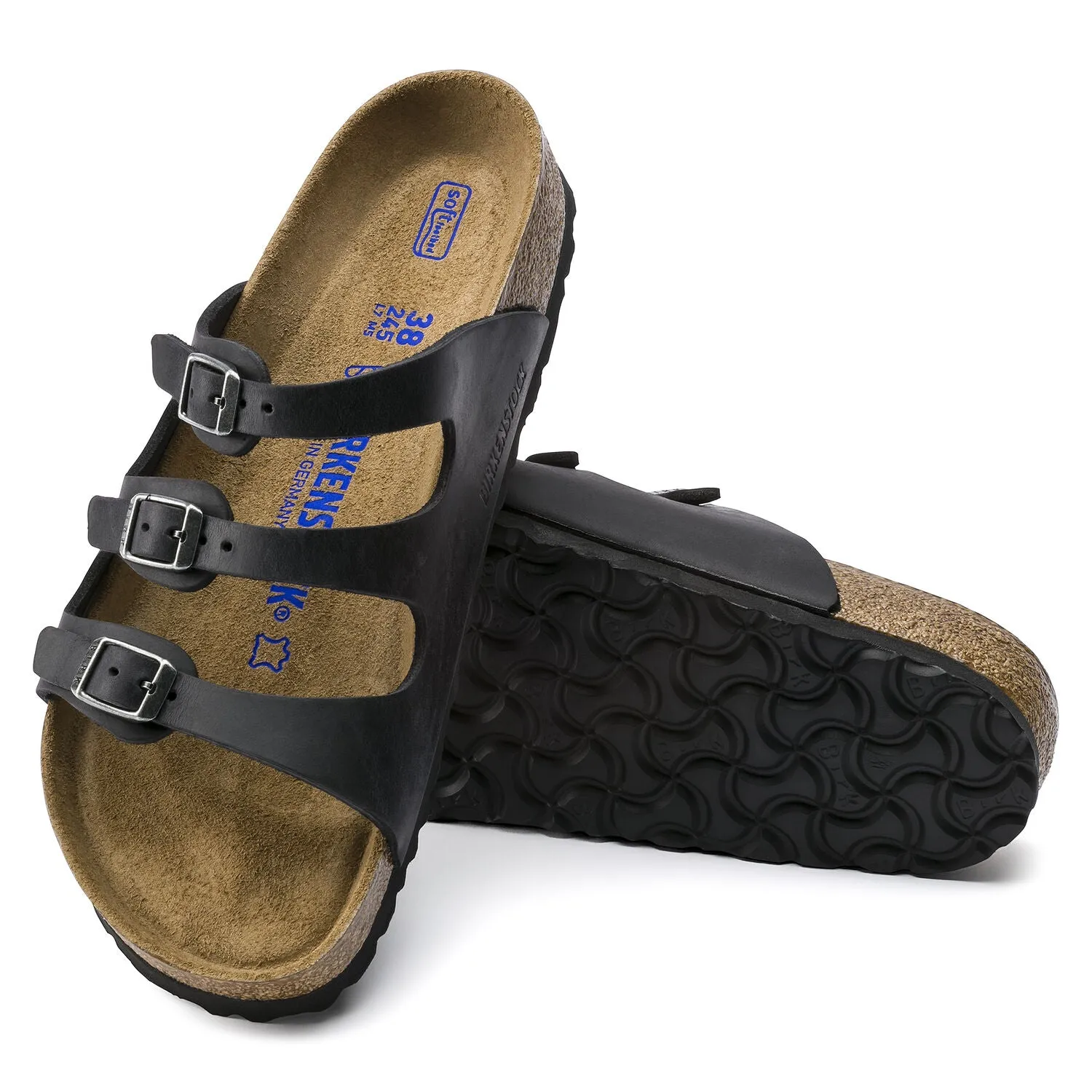 Birkenstock Florida Soft Footbed Oiled Leather Sandals Women's