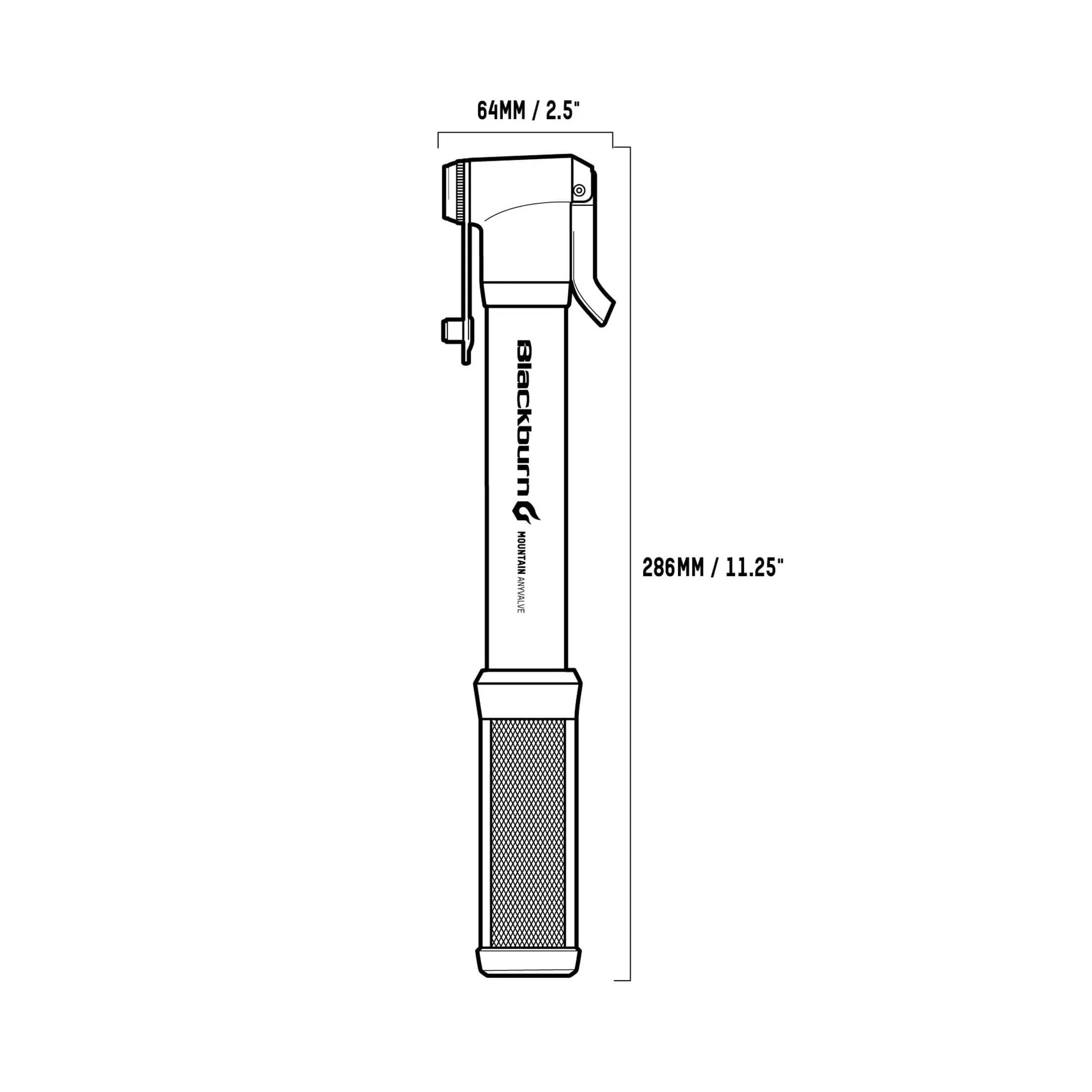 Blackburn Mountain Anyvalve Mini-Pump