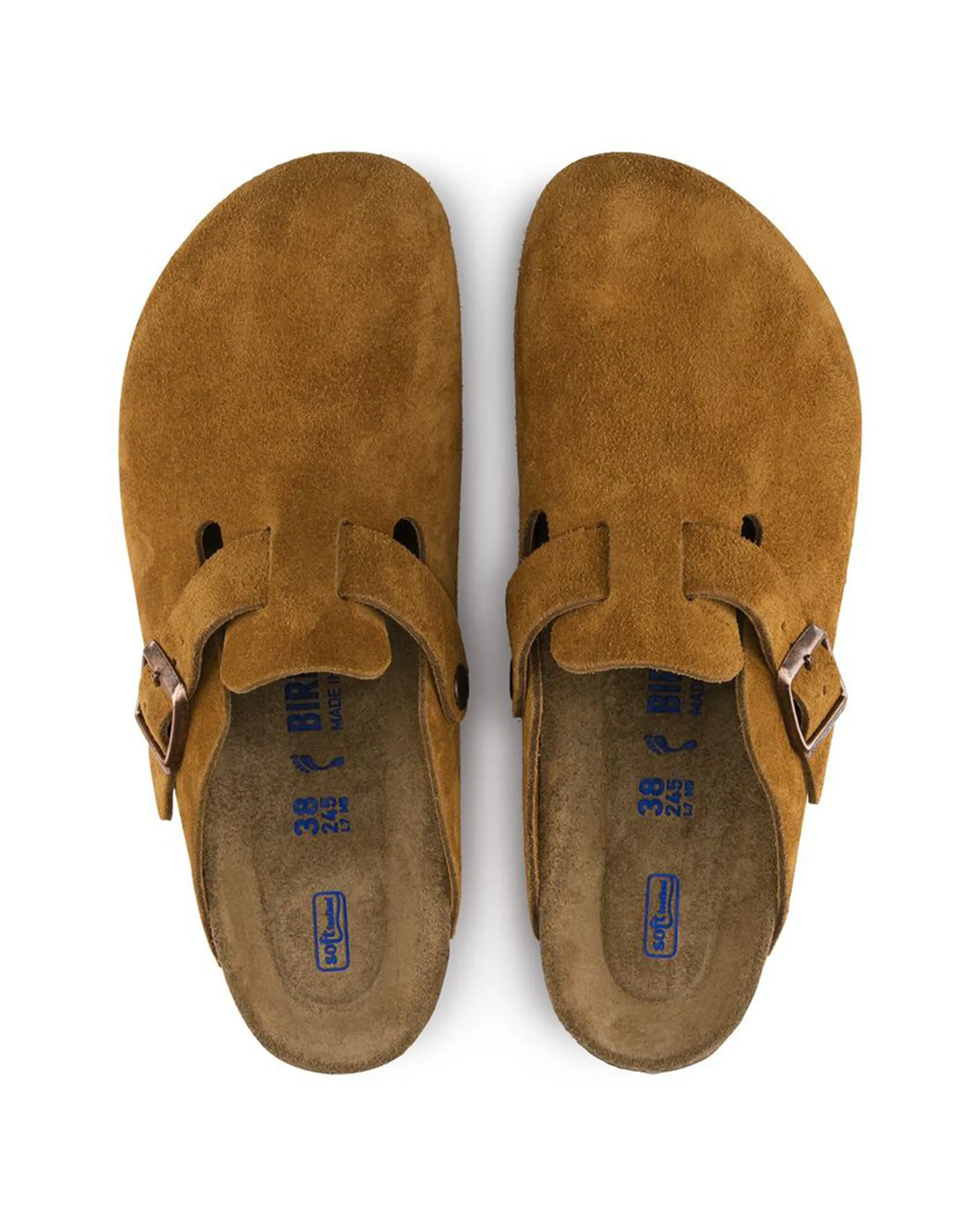 Boston Soft Footbed Suede Leather