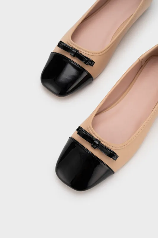 BOW TIE BALLERINA FLAT