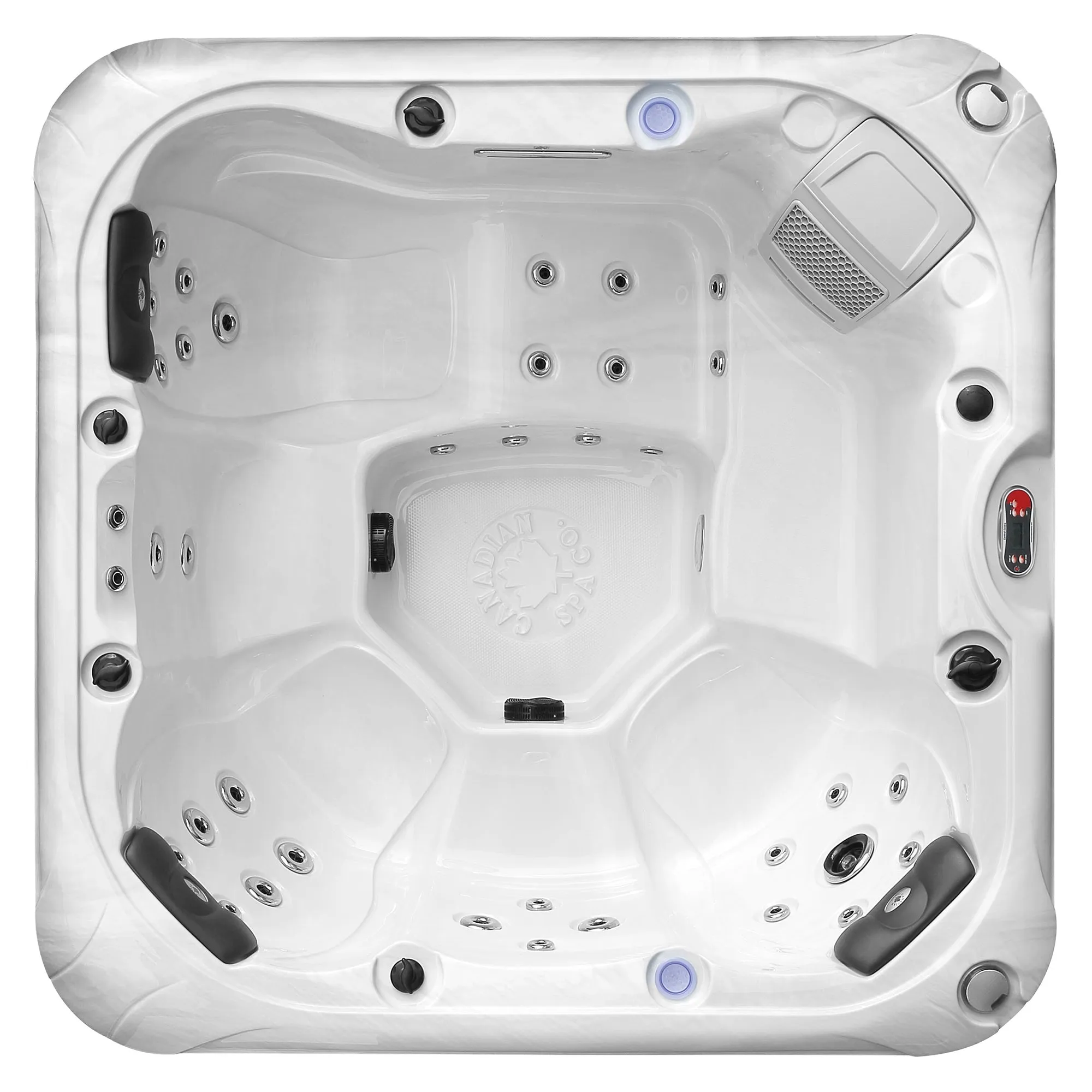 Cambridge AI Hot Tub | 6-Person 34-Jet | 200 x 200 cm