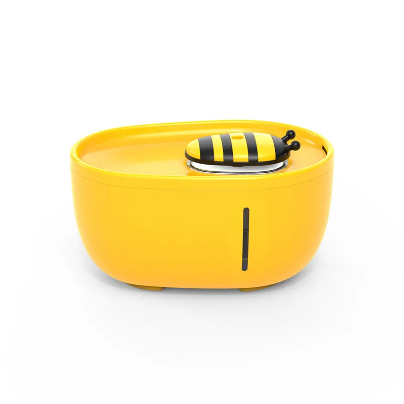 Cat Automatic Water Fountain  | Yellow Bee