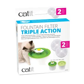 Catit Triple Action Filter – 2 pack