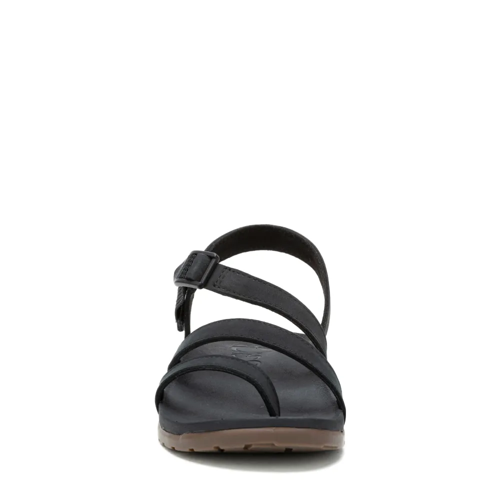 Chaco Women's Lowdown Strappy Sandal in Black