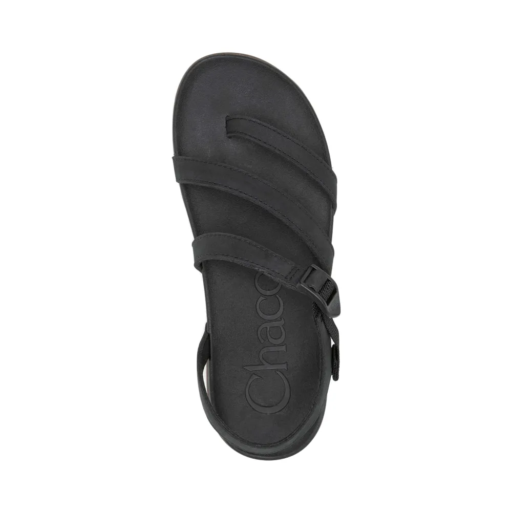 Chaco Women's Lowdown Strappy Sandal in Black