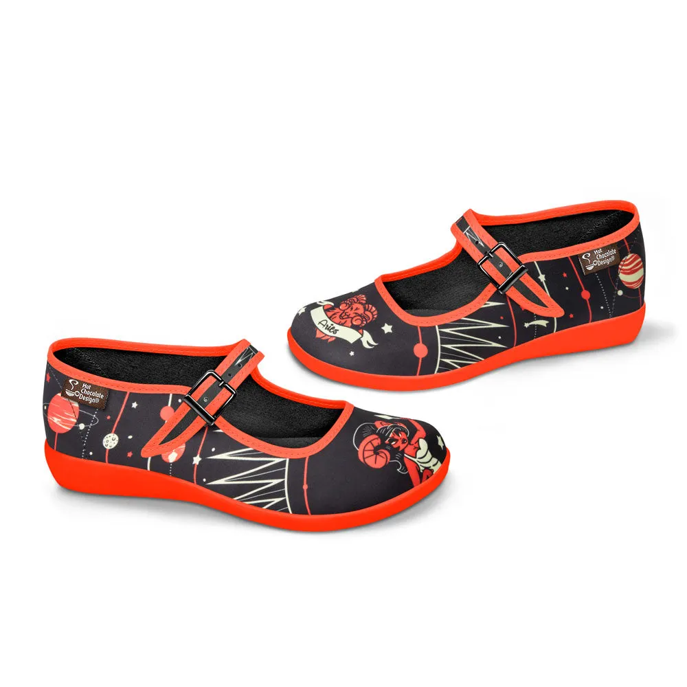 Chocolaticas® Aries Women's Mary Jane Flat