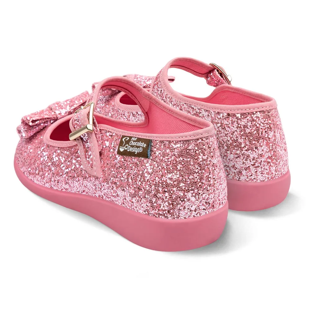 Chocolaticas® Pink Diamond Women's Mary Jane Flat