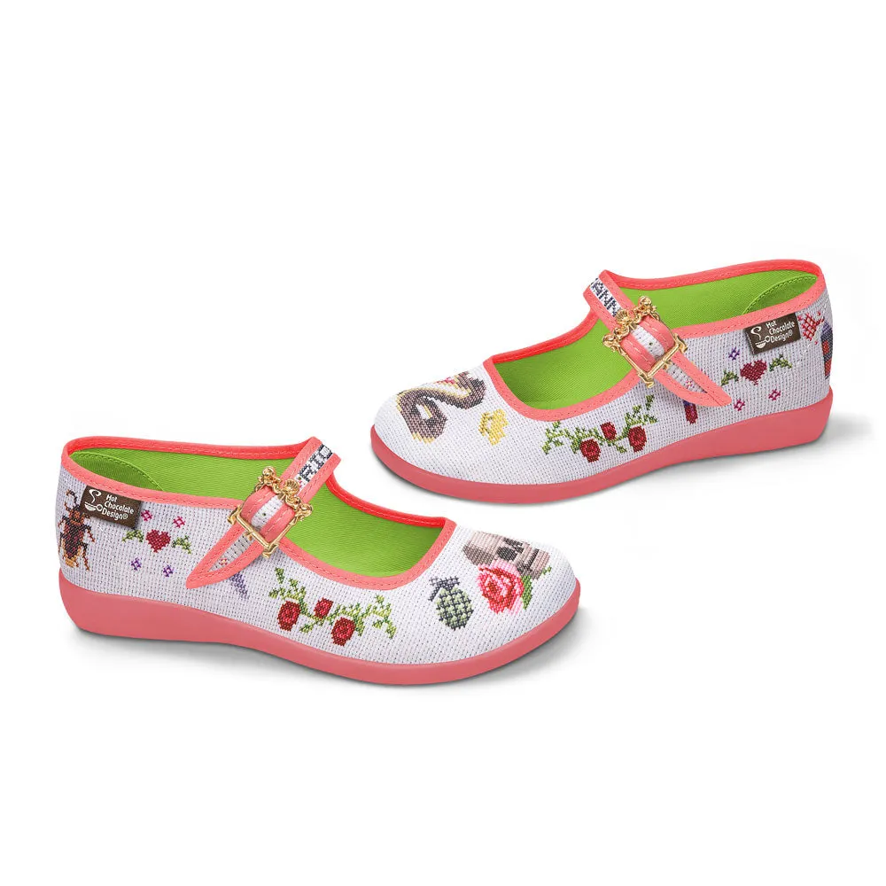 Chocolaticas® Riot Granny 2 Women's Mary Jane Flat