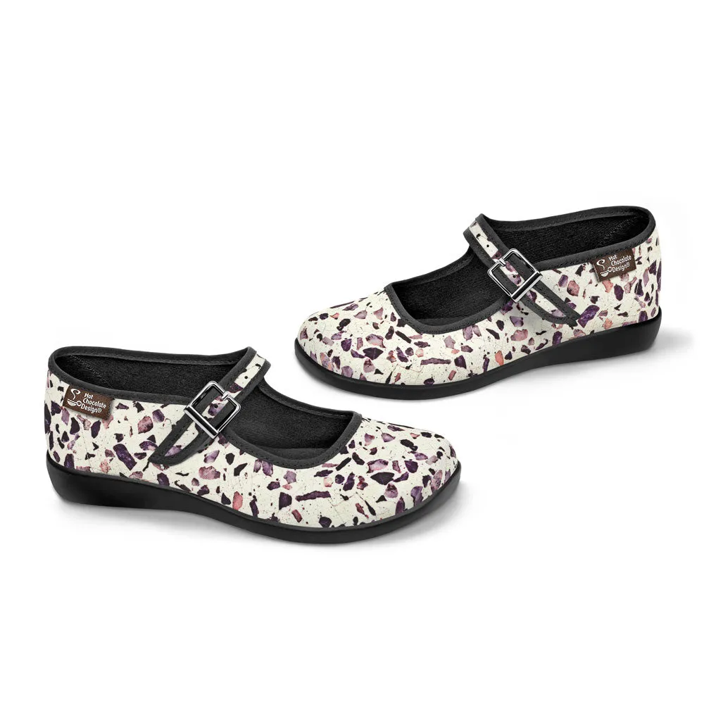 Chocolaticas® Terrazo Women's Mary Jane Flat